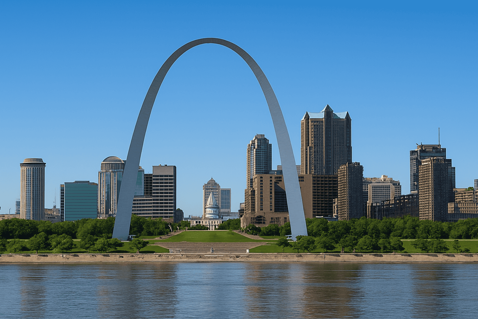 St. Louis, MO skyline